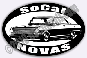 So Cal Nova Sticker